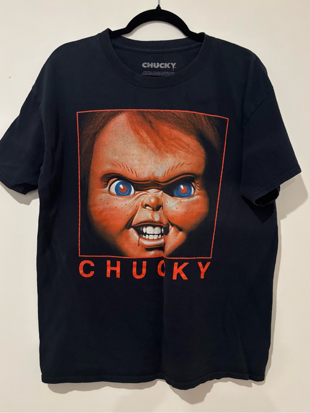 Chucky Graphic Tee in Black